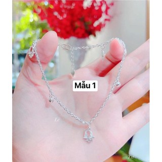 Lắc chân nhiều mẫu bạc ta dày dặn siêu sang