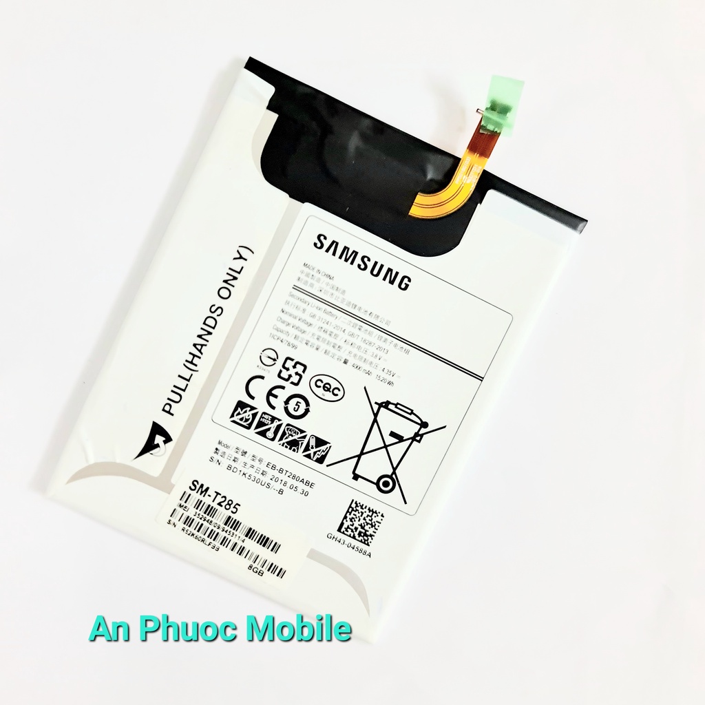 Pin Samsung Galaxy Tab A  7" inch/ T285  hàng Zin tháo máy