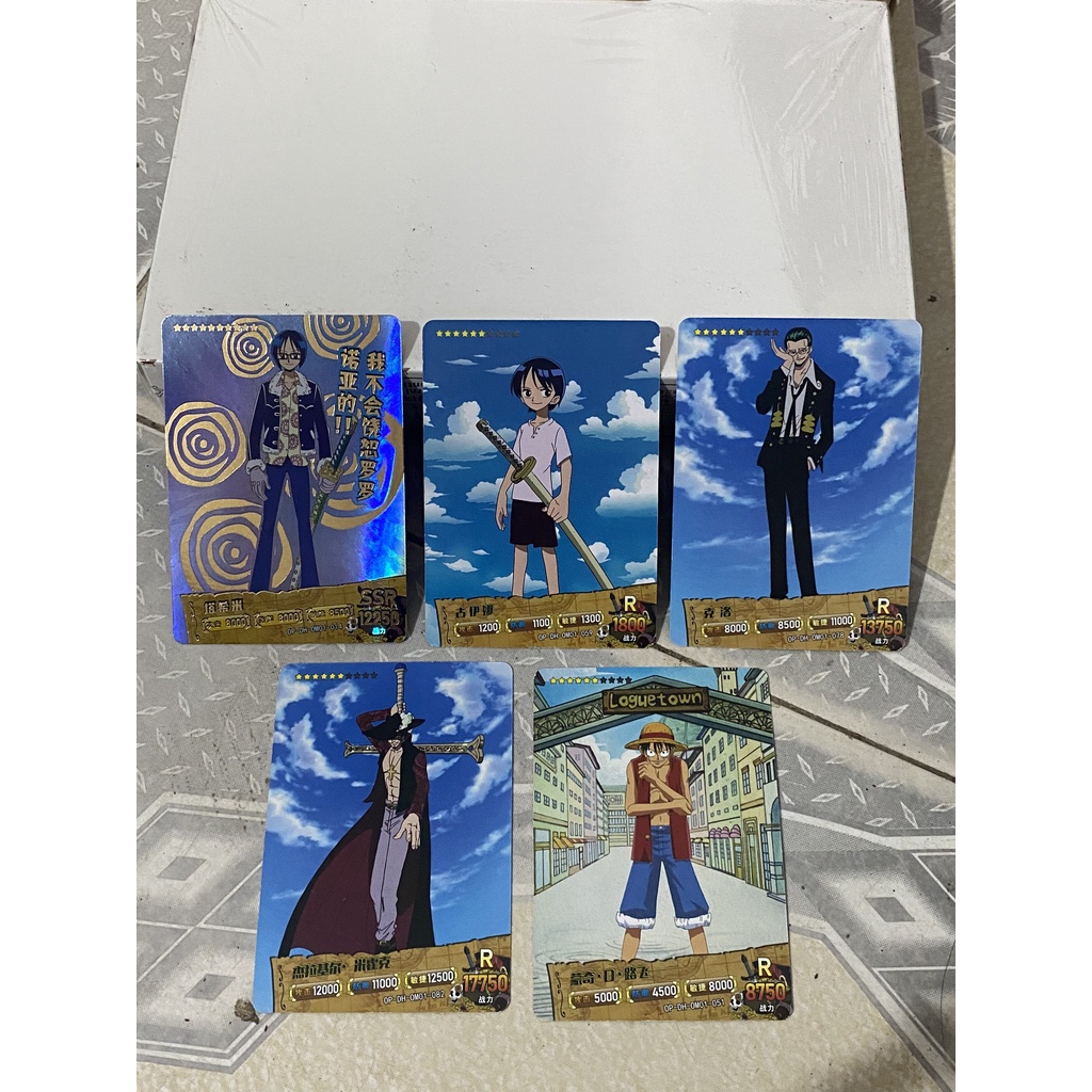 36 Mẫu Set 180 Ảnh Thẻ Nhân Phẩm One Piece Pack Card In Hình Nhân Vật Anime Chính Hãng Toei Animation - Vua Hải Tặc