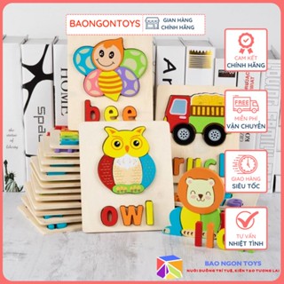 BẢNG XẾP HÌNH VÀ CHỮ CÁI THÔNG MINH CHO BÉ - BAO NGON TOYS