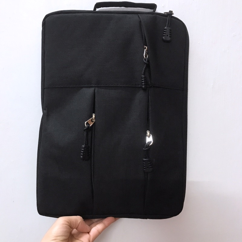 Túi Chống Sốc Laptop 13Inch 14Inch 15.6Inch Vải Có Quai Xách Túi Đựng laptop Nhiều Ngăn Chất Lượng