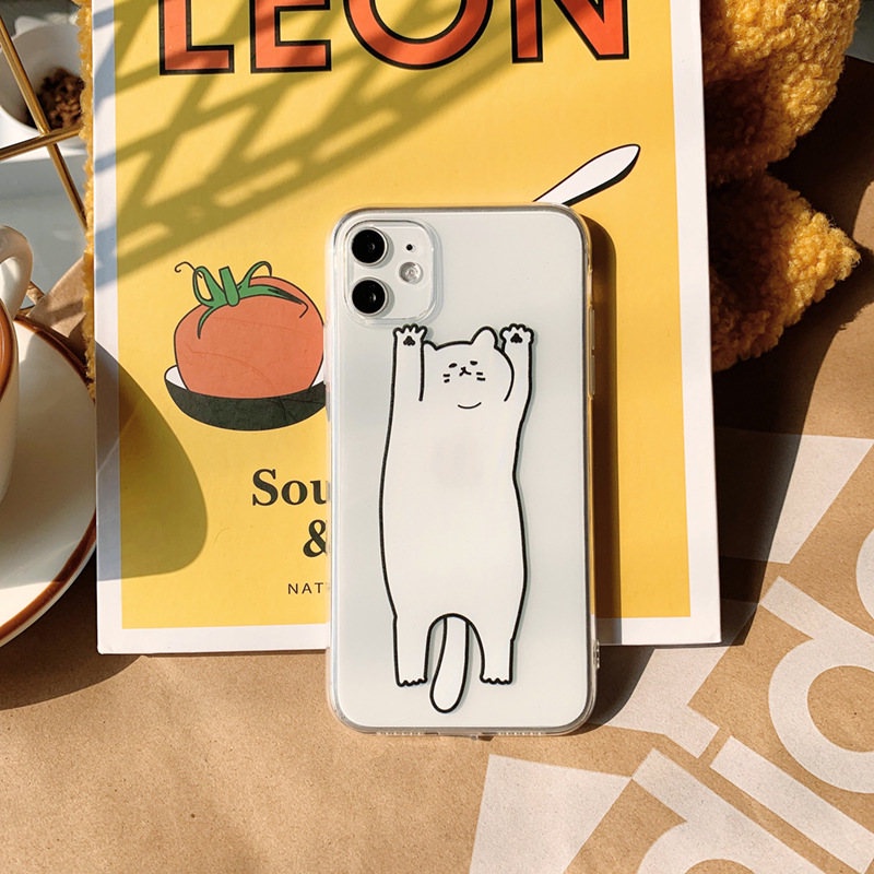 Ốp Điện Thoại Mềm Trong Suốt Hình Mèo Vui Nhộn Cho Xiaomi 11 Lite NE 4G 10T 11T 12X 12s 12 Pro Poco F3 5G