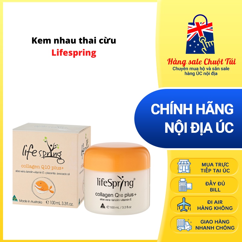 Kem nhau thai cừu Lifespring Úc