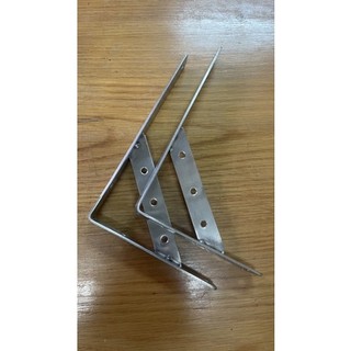 Cặp ke vuông dày, kệ đỡ, giá đỡ inox 201 siêu tiện