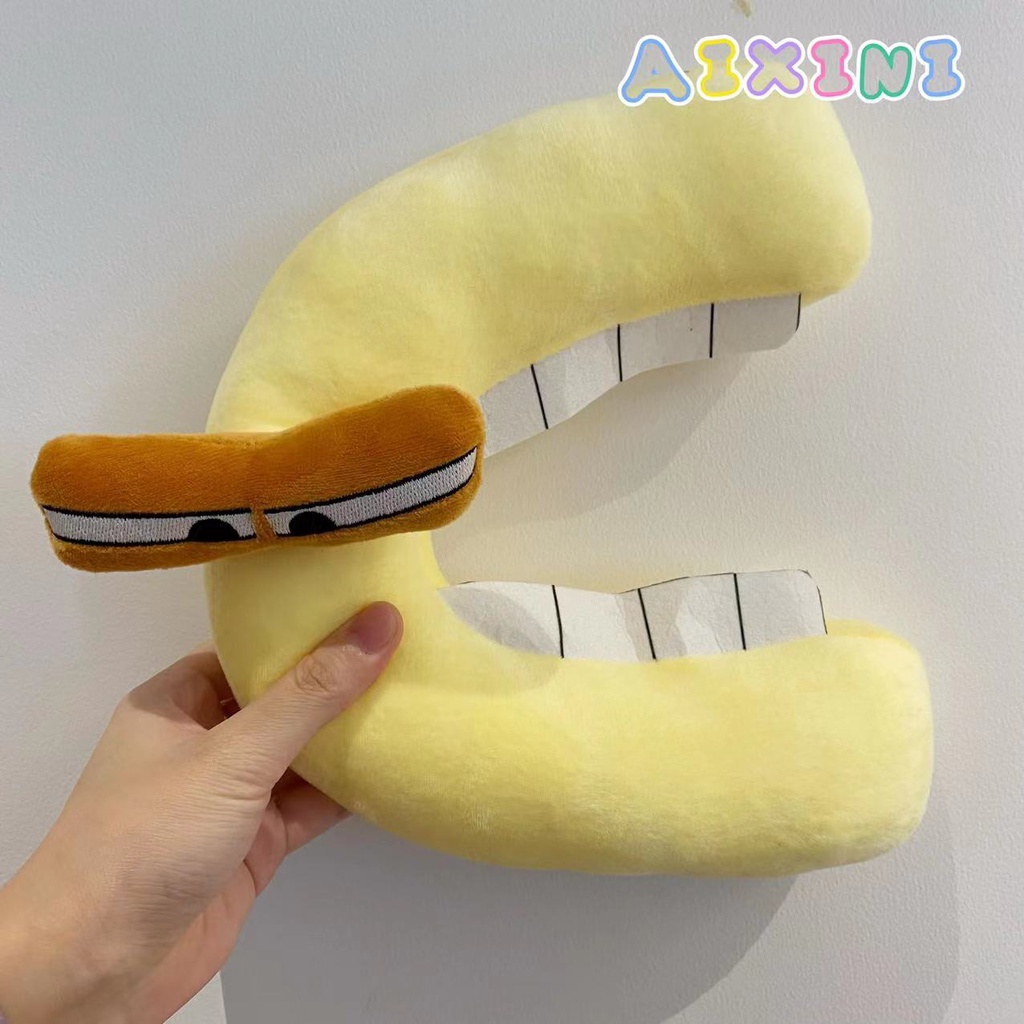 26 Thú Nhồi Bông Mềm Mại Hình Chữ Cái Alphabet Lore Đồ Chơi Trò Chơi Cho Bé Làm Quen Với Bảng Chữ Cái