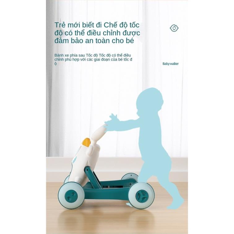 Xe đẩy tập đi cho bé cho bé chống lật kèm nhạc và đèn