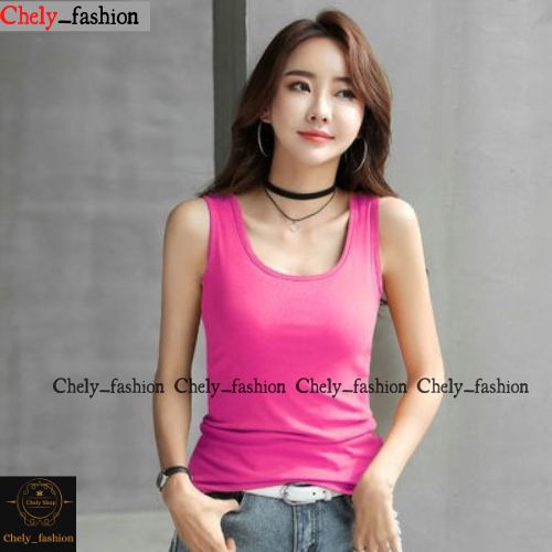 Áo thun nữ  sát nách , áo thun nữ dáng ôm chất cotton thun , co giản mềm mịn có size đại nhiều màu  Chely_fashion