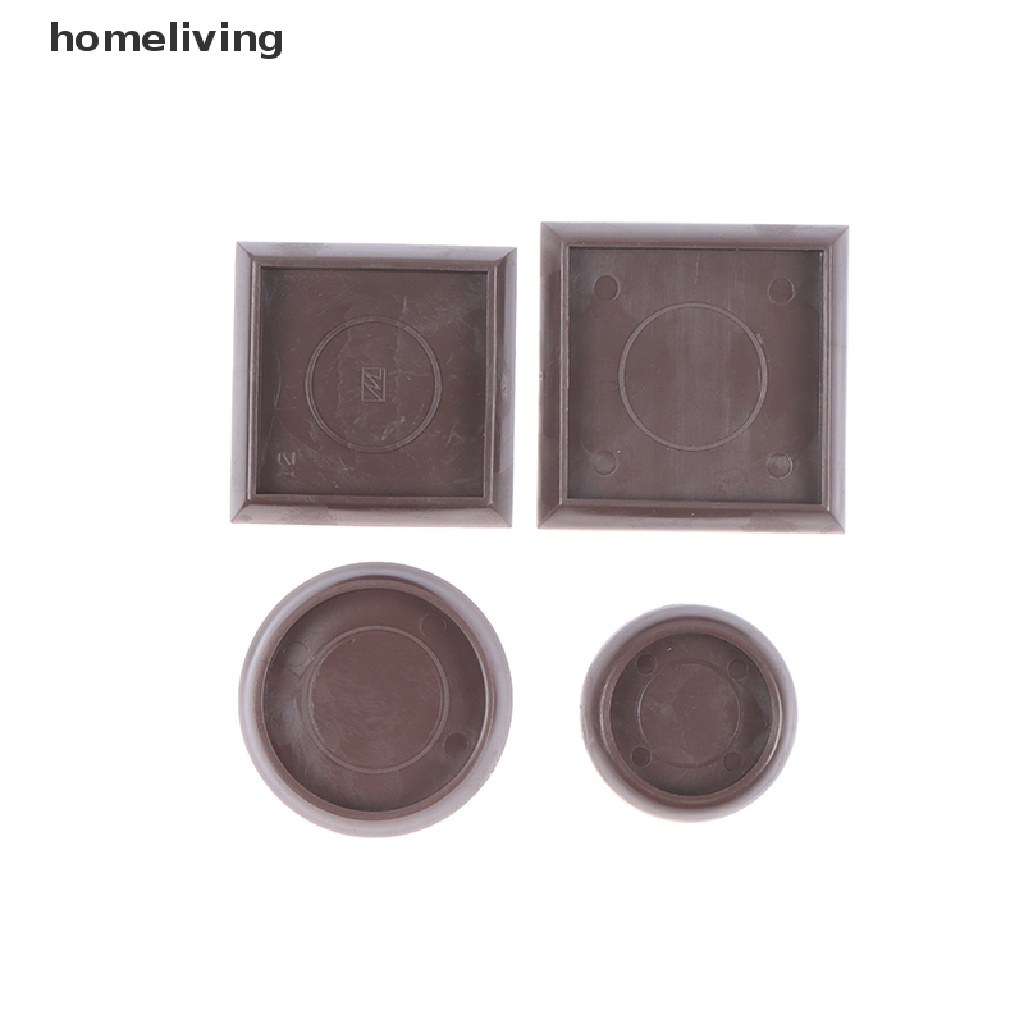 Bộ 4 Bánh Xe Vuông Chặn Bảo Vệ Sàn Nhà