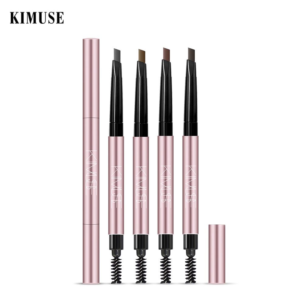 Còn Hàng Kimuse Đôi-Đầu Bút Chì Kẻ Lông Mày Tự Nhiên Lâu Chống Thấm Nước Và Mồ Hôi Bút Chì Kẻ Lông Mày Eyebrow bút Cá Tuyết