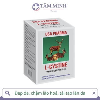 L CYSTIN HỖ TRỢ ĐIỀU TRỊ MỤN, ĐẸP DA, CUNG CẤP DƯỠNG CHẤT CHO TÓC, MÓNG LCYSTIN