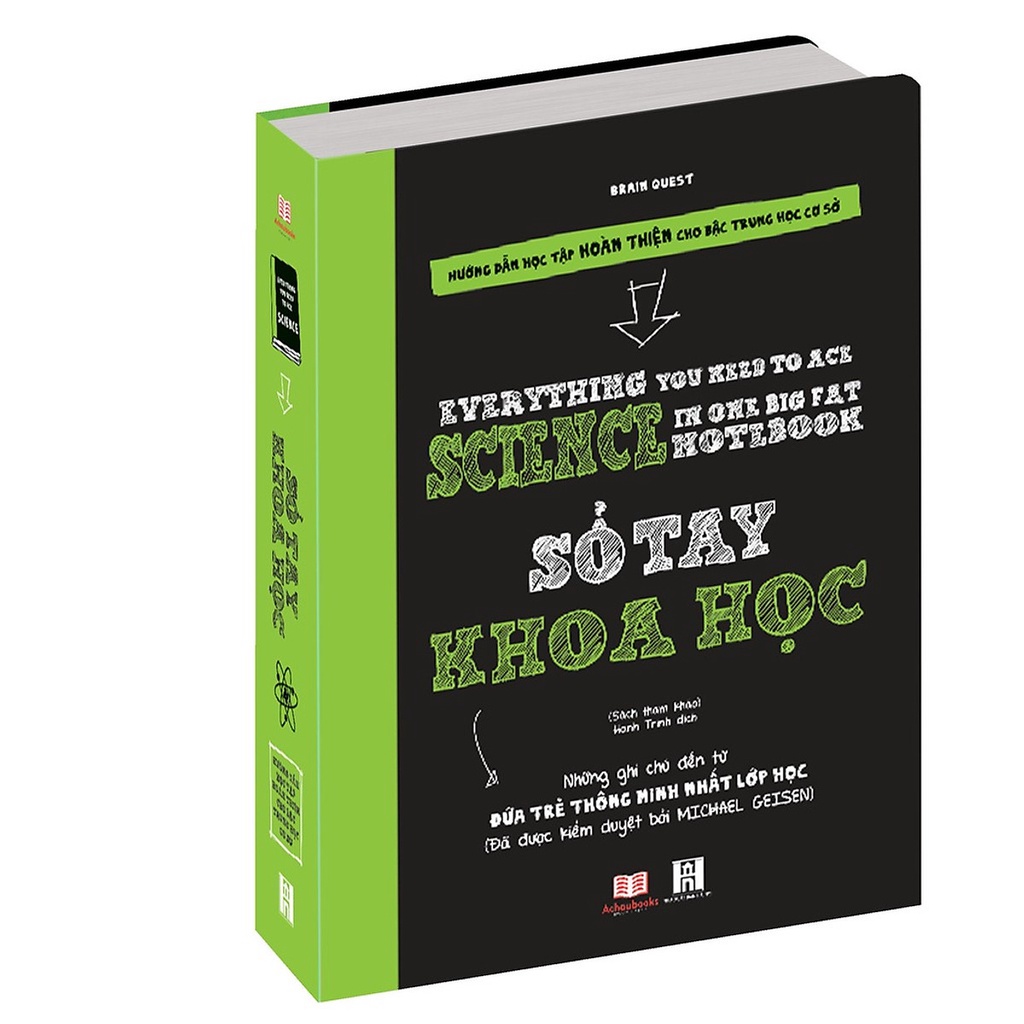 Sách - Sổ Tay Khoa Học ( Bản Tiếng Việt, Lớp 4-9)