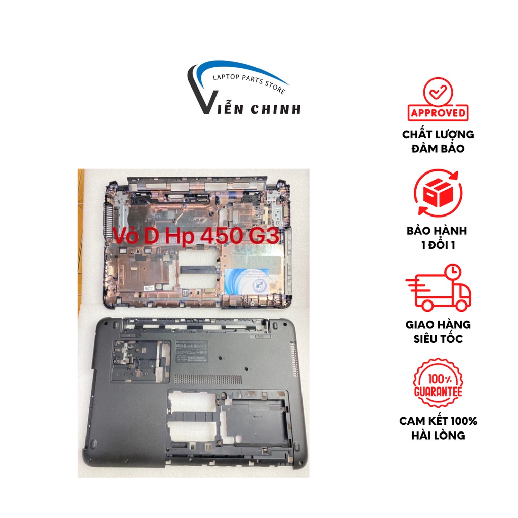Thay vỏ laptop Hp Probook 450 G3, 455 G3 – VỎ D SƯỜN HP 450 G3