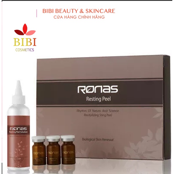 Nước Hoạt Hoá Peel Da Ronas Resting Peel Solution Korea Hàng Chính Hãng