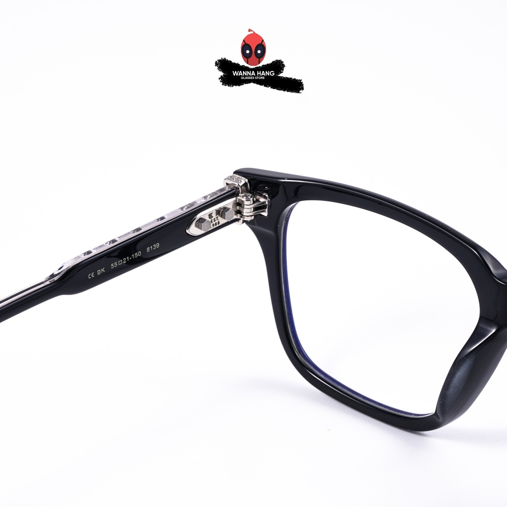 Gọng kính đẹp nam nữ CH8139 kim loại Chrome Hearts chống tia UV cao cấp Wanna Hang WHCH63
