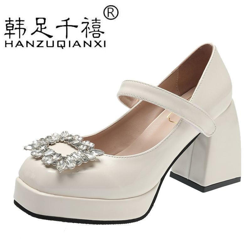 Giày Cao Gót Đính Đá Thời Trang Hàn Quốc Dành Cho Nữ