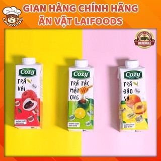 TRÀ TRÁI CÂY COZY 3 VỊ 225ML/HỘP