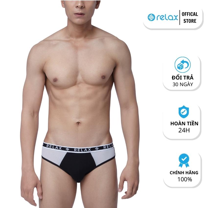 quần lót nam relax cotton cao cấp chính hãng, quần sịp nam relax underwear rltk23