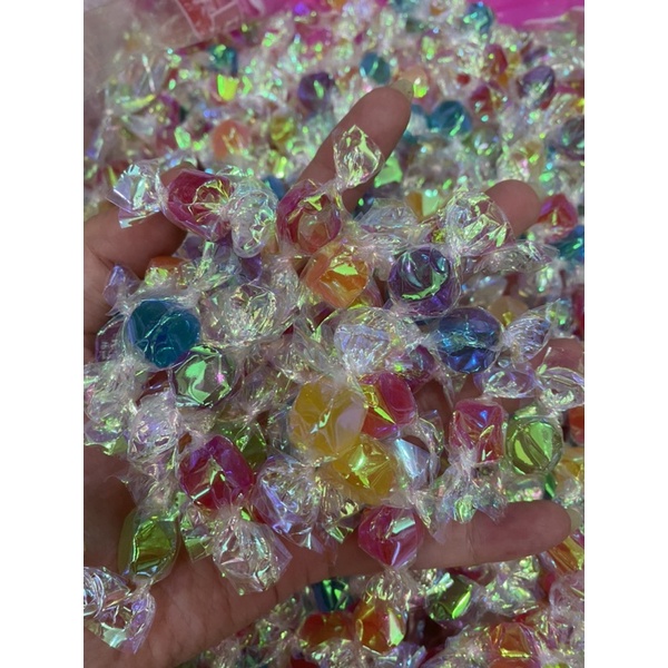 HCM 500g Kẹo điều ước vị trái cây- kẹo kim cương đủ vị trái cây ngon