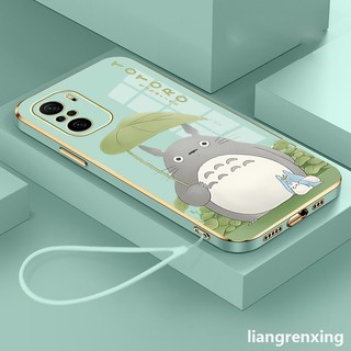 ốp lưng poco F3 Ốp Điện Thoại Silicon Mềm Mạ Điện Chống Sốc Bảo Vệ Cho xiaomi poco F3 Ddl01 viền vuông cute DDLM01