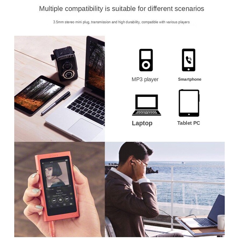 Tai Nghe Nhét Tai SONY MDR-XB55AP Có Micro Jack 3.5mm Âm Thanh Siêu Trầm