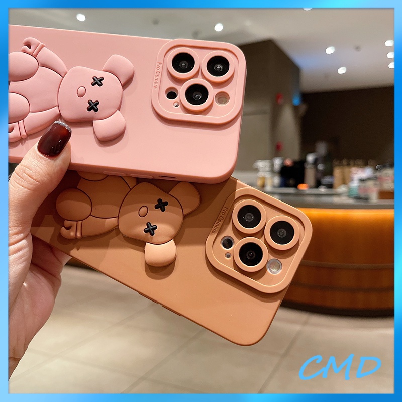 ốp iphone Điện Thoại TPU Hình Gấu 3D 6/6plus/6s/6splus/7/7plus/8/8plus/x/xr/xs/11/12/pro/max/plus/promax/-068