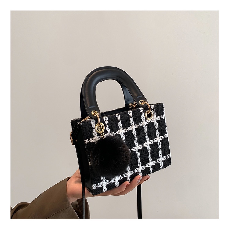 Túi Đeo Chéo Chất Liệu Len Thời Trang Mùa Thu Cho Nữ