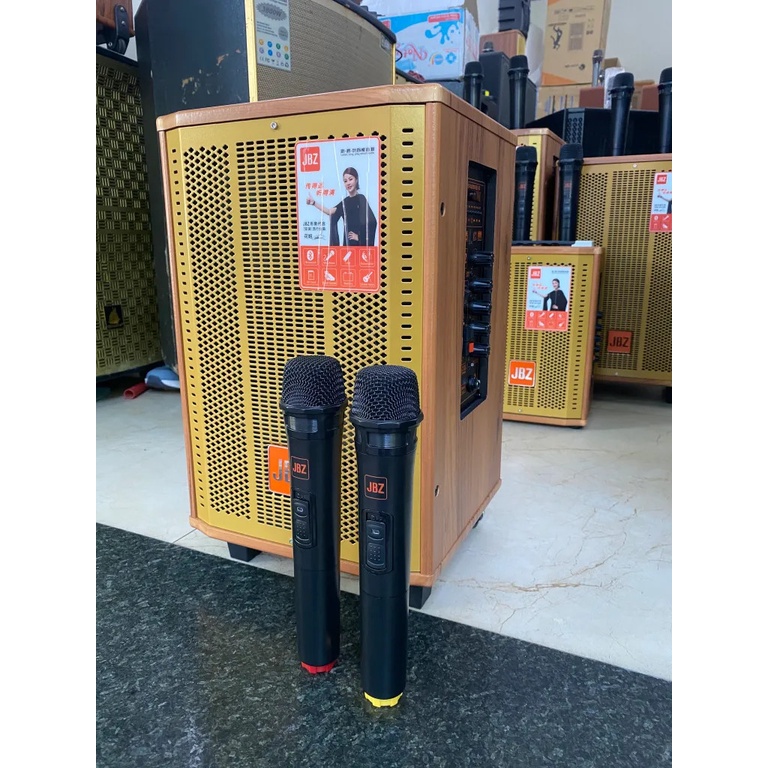 CTY MẠNH TIẾN  Loa kéo JBZ J7 – Loa karaoke di động + Kèm 2 Micro không dây