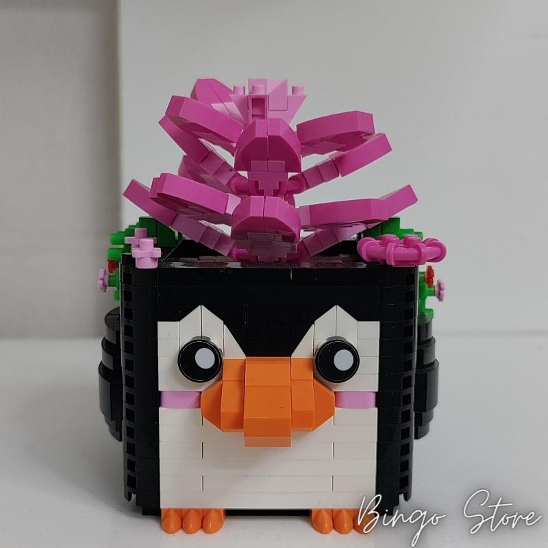 MÔ HÌNH LẮP RÁP CHẬU CÂY PENGUIN 562 CHI TIẾT