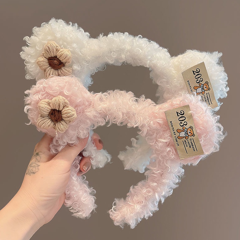 Băng Đô Cài Tóc Hình Tai Gấu Đáng Yêu Cho Nữ