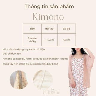 Kimono Hồng Hoa Tím [KN403]
