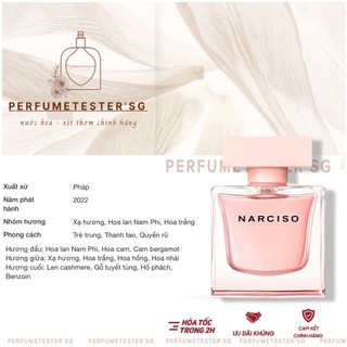Nước hoa narciso rodriguez cristal edp -𝒑𝒆𝒓𝒇𝒖𝒎𝒆𝒕𝒆𝒔𝒕𝒆𝒓