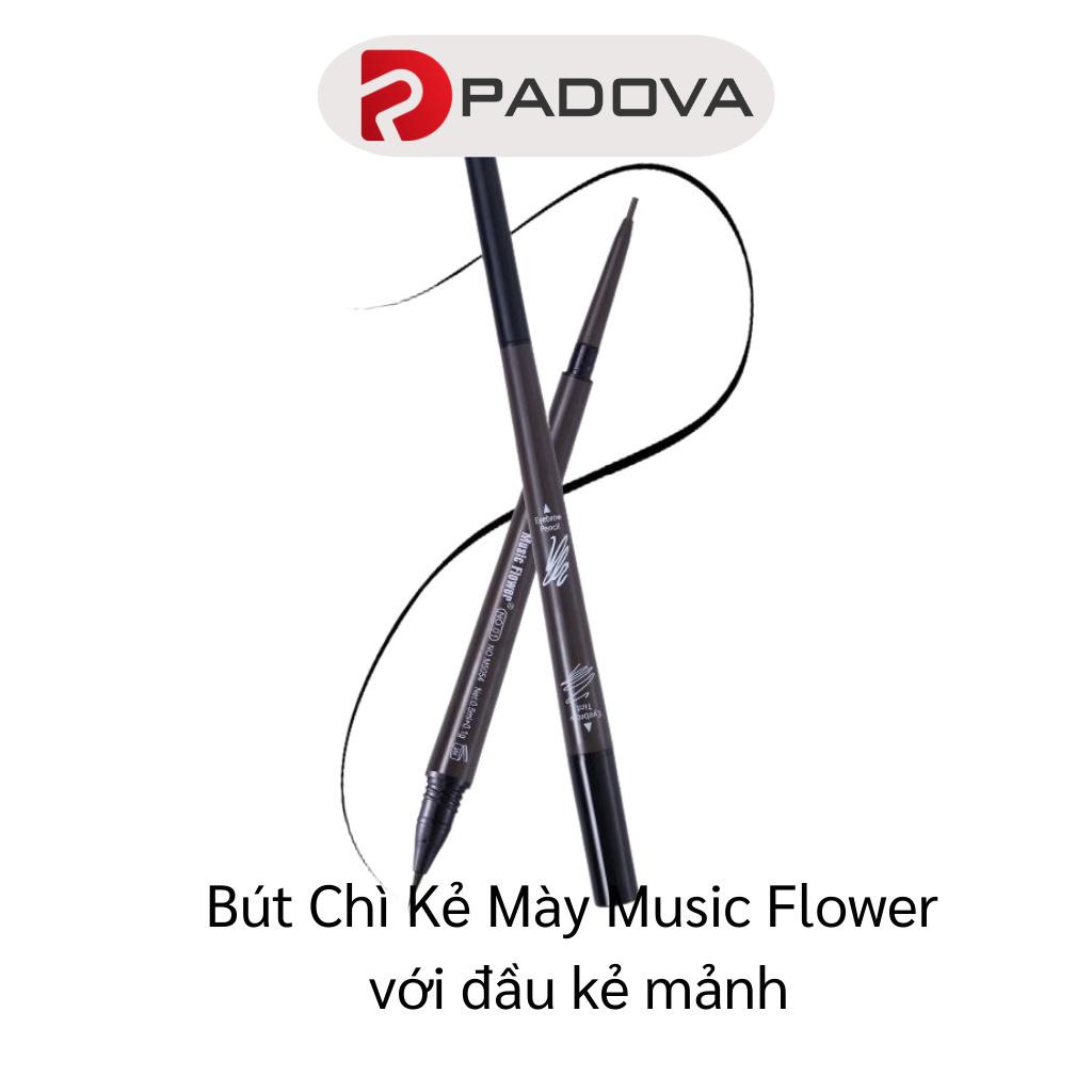 Bút Chì Kẻ Lông Mày 2 Đầu Trang Điểm Chân Mày, Chống Thấm Nước, Lâu Trôi PADOVA 5562