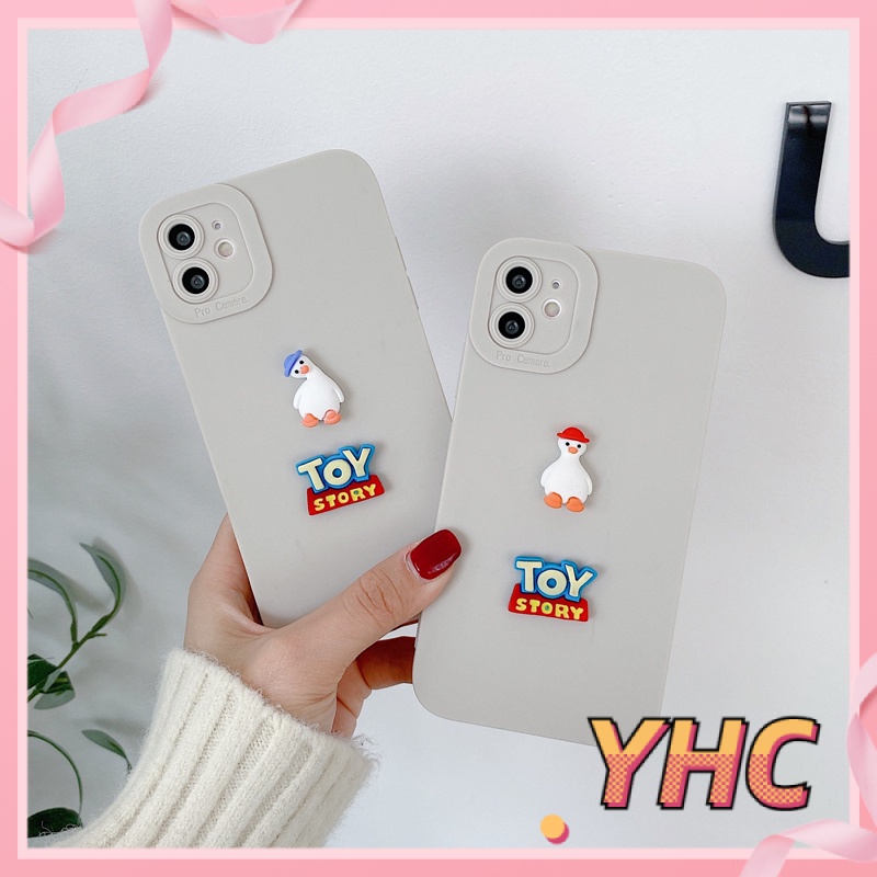 ốp iphone Hình Chú Vịt 3D Cho Iphone6 6splus 7 7plus 8plus XR X XS 11 12 Pro max Plus Promax max-065