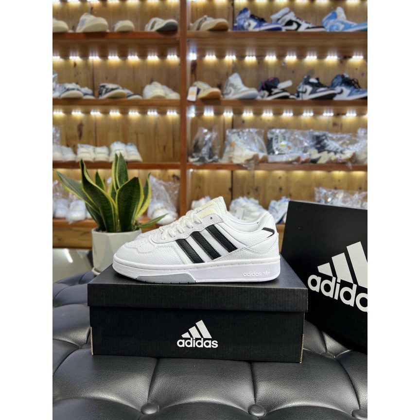 Giày thể thao nam nữ adidas Forum low 85 , Das forum sọc đen mới nhất 2022 full box