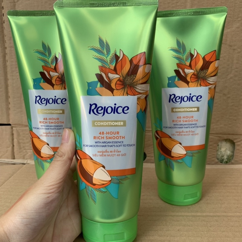 Dầu xả Rejoice Siêu mềm mượt 48giờ Thái Lan 320ml