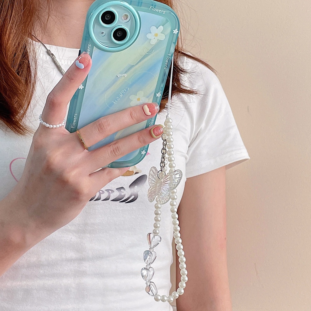 Dây Đeo Điện Thoại Xâu Hạt diy Thời Trang Cho Nam Nữ