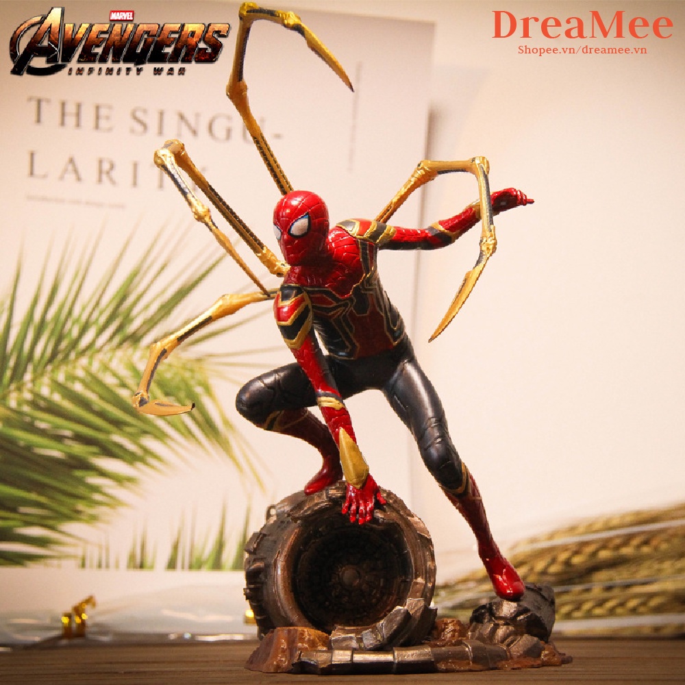 Mô Hình Spider Man Infinity War ARTFX (Cao 20cm) - Mô hình nhân vật người nhện Spider Man siêu đẹp - Dreamee
