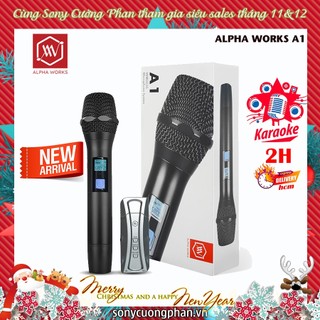Micro không dây alpha works a1 - hàng chính hãng pgi - phiên bản mới