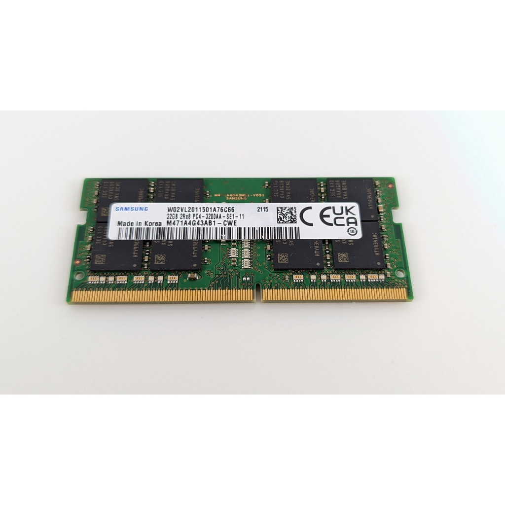 Ram Laptop Samsung 32GB Bus 3200 DDR4 - Bảo Hành 4 Năm