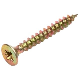 Vít vặn gỗ ốc vặn gỗ màu vàng chuyện dụng lắp ráp kệ gỗ tủ gỗ