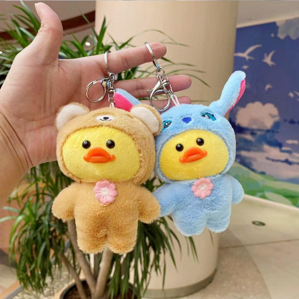 Móc Chìa Khóa Hình Vịt Con Xinh Xắn Dễ Thương Giá Đỡ