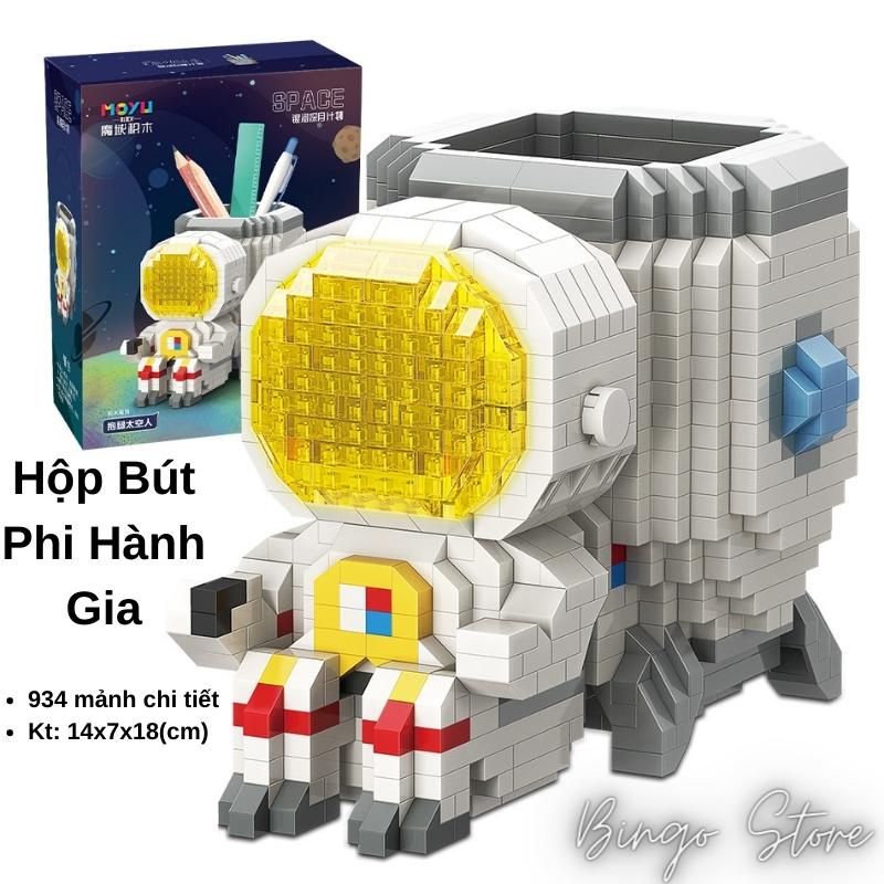 BỘ SƯU TẬP MÔ HÌNH LẮP RÁP HỘP BÚT PHI HÀNH GIA KÈM ĐÈN LED