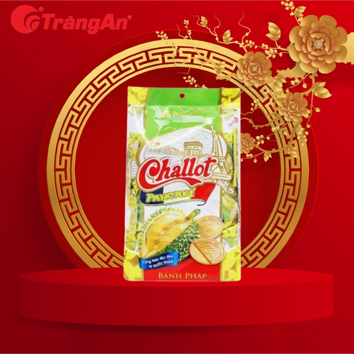 Tràng An - Bánh Pháp Challot 275g, nhân kem vị sầu riêng, thơm bùi, giòn xốp
