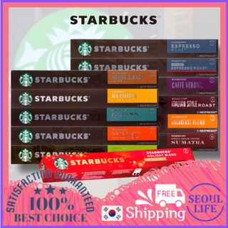 Starbucks sẵn 13 vị cà phê viên nén starbuck / nespresso capsule coffee
