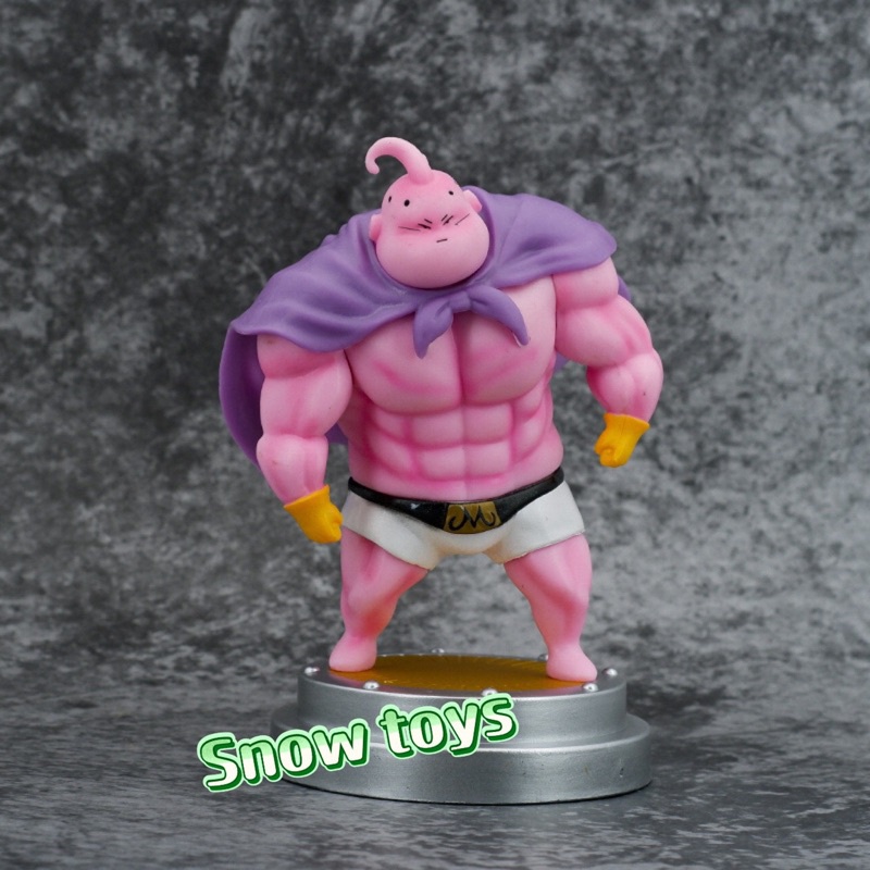Mô hình Dragon ball - Mô hình Majin Buu béo siêu nhân lực sĩ MajinBuu - Ma bư mập Ma bư béo - Full box - Cao 15cm