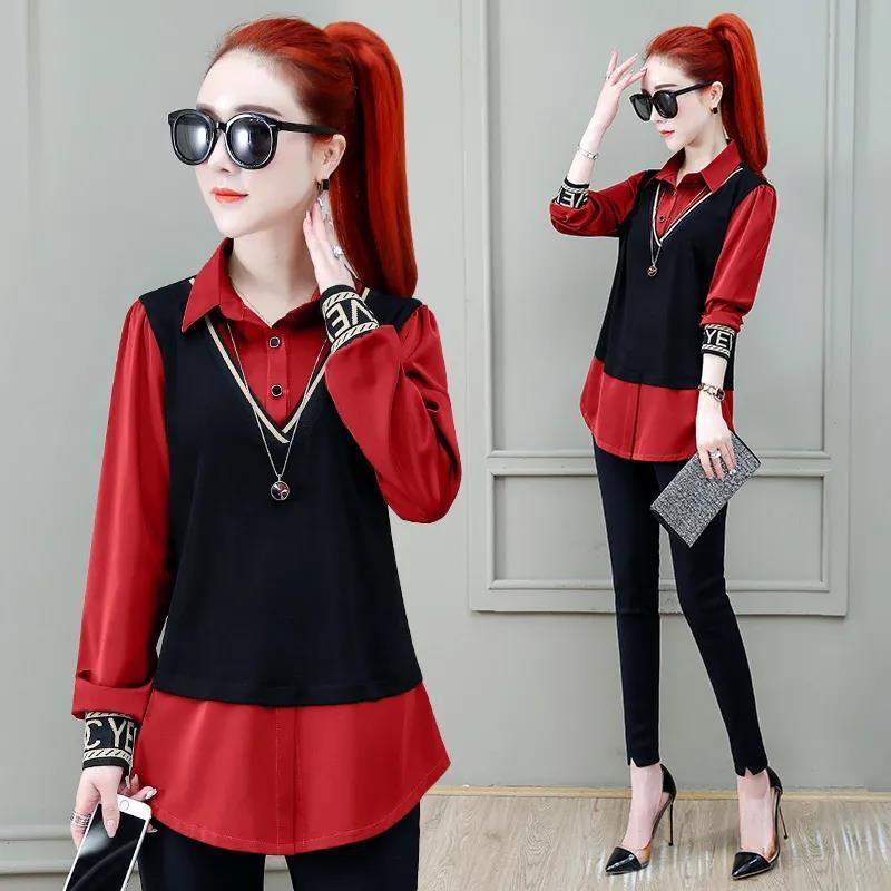 Áo Sơ Mi Dài Tay plus size Cho Nữ