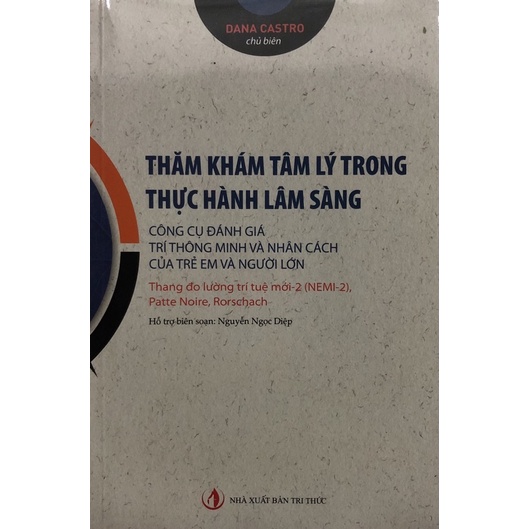 Sách - Tham khám tâm lý trong thực hàng lâm sàng: Công cụ đánh giá trí thông minh và nhân cách của trẻ em và người lớn