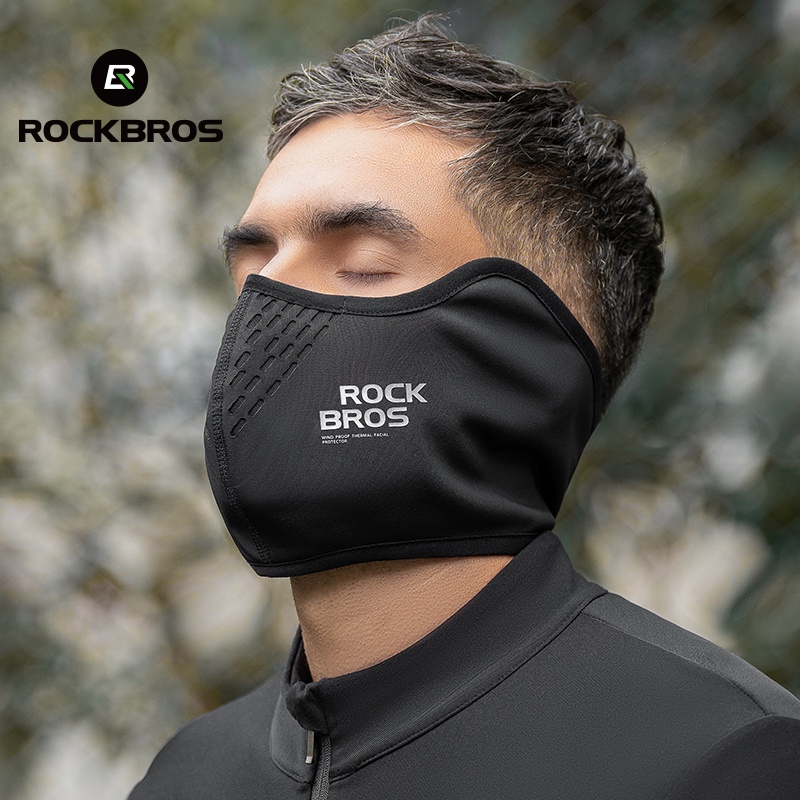 Rockbros Khăn Che Mặt Dày Dặn Chống Lạnh Chống Gió Giữ Ấm Mùa Đông Cho Nam Nữ Sự Bảo Vệ