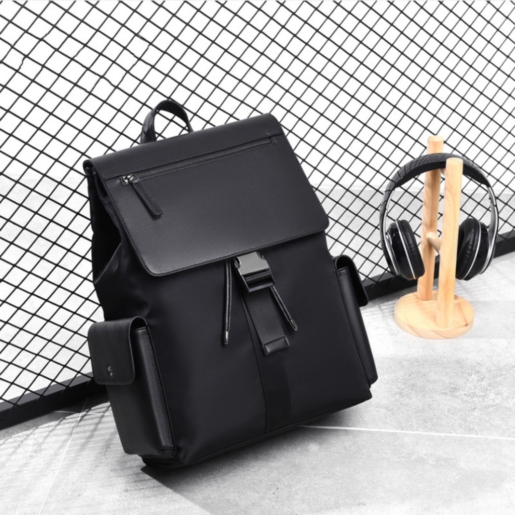 Balo Da DETOLO đựng laptop 14 15,6" công sở phong cách sang trọng