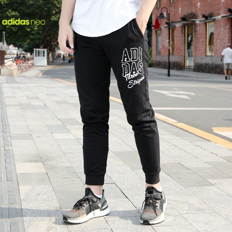 Quần Jogger Adidas NEO chất nỉ vừa phải nhẹ nhàng sẵn size XS S M á